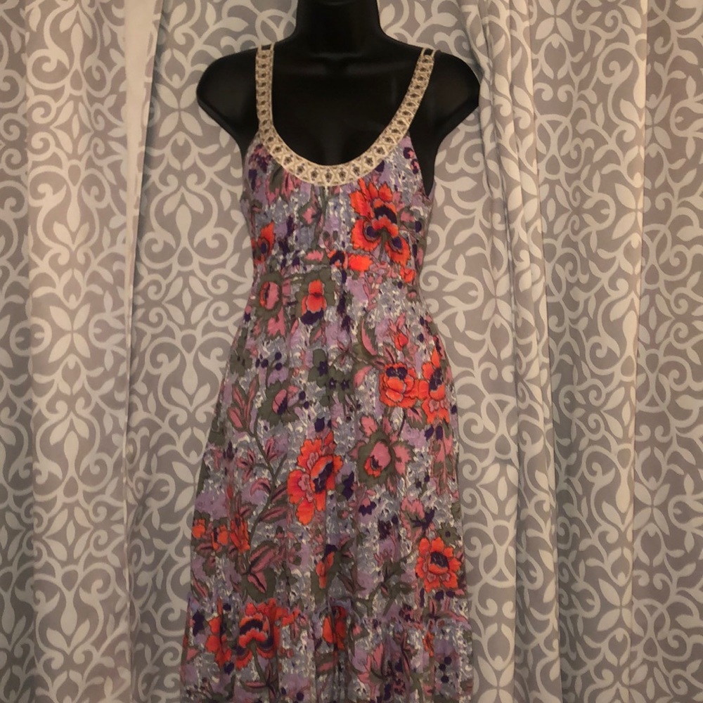 Free People Floral Dress XS